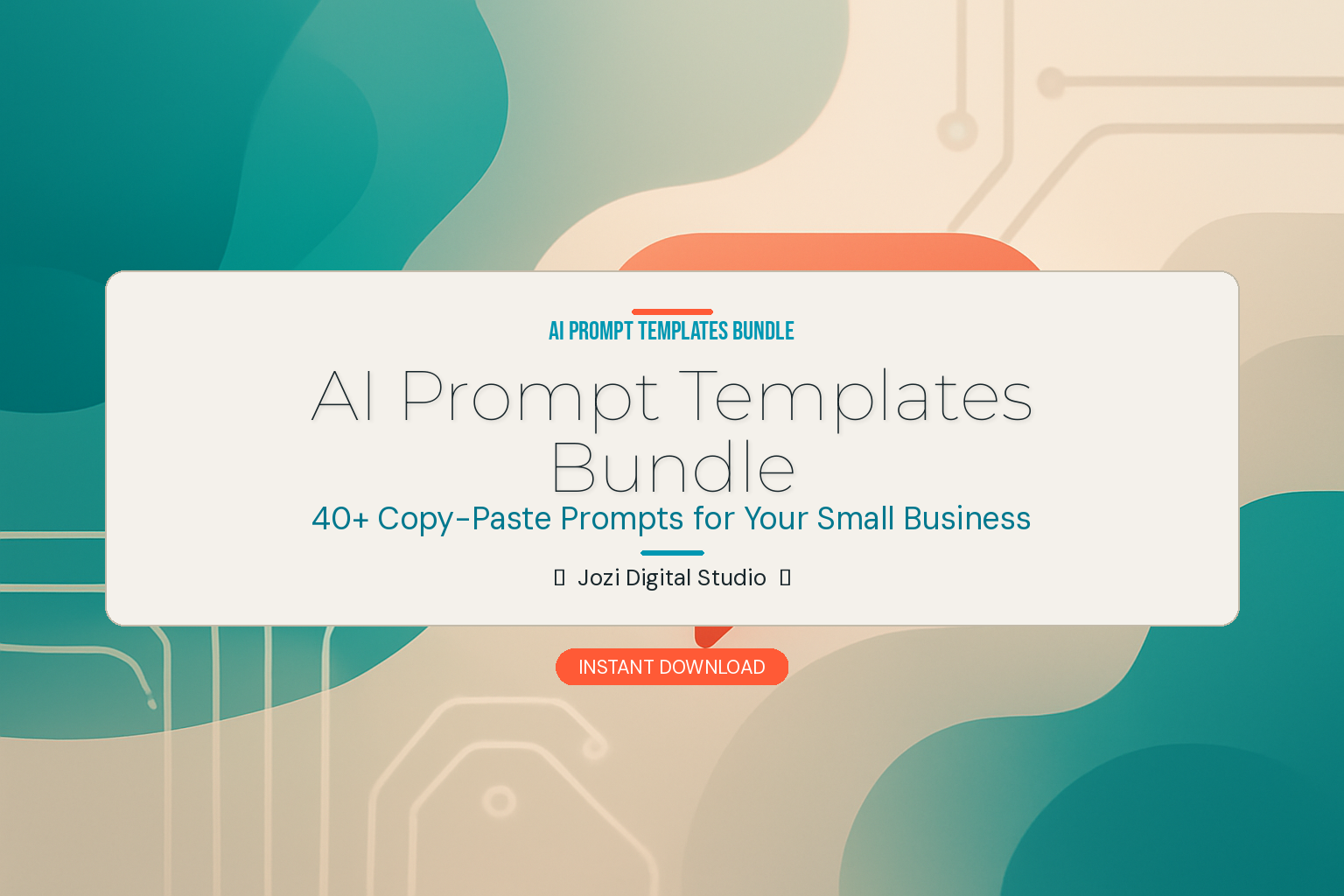 AI Prompt Templates bundle cover